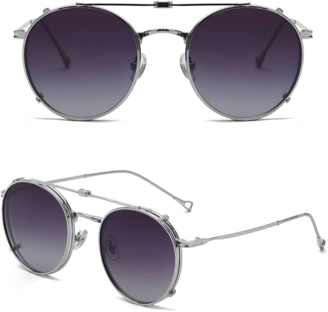 Ralph Lauren ヴィンテージ ラウンド型 クリップオン サングラス ☆Vintage RALPH LAUREN ラルフローレン サングラス☆ - メルカリ